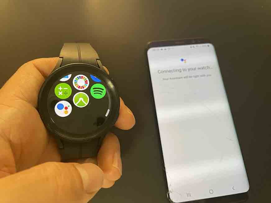 Меню часов Galaxy Watch 5.